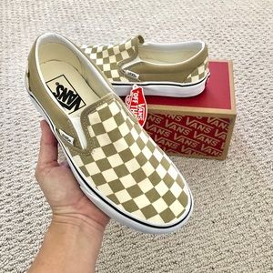 VANS Slip On Sneakers-Checkerboard!!